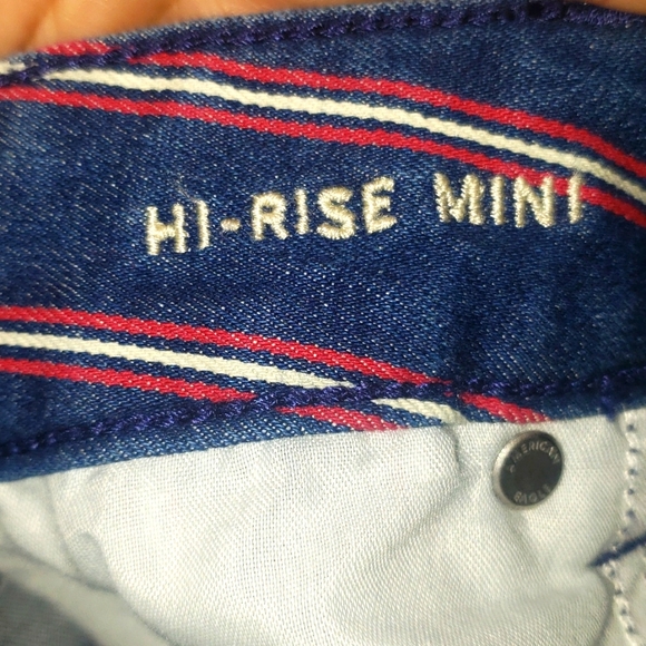 NWOT! American Eagle High Rise Mini Size 14 - Picture 3 of 7